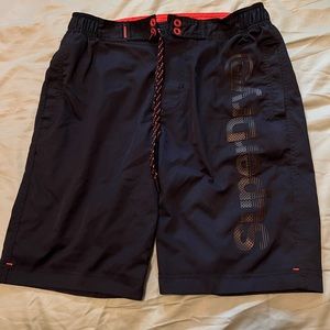 Superdry Navy swimming shorts